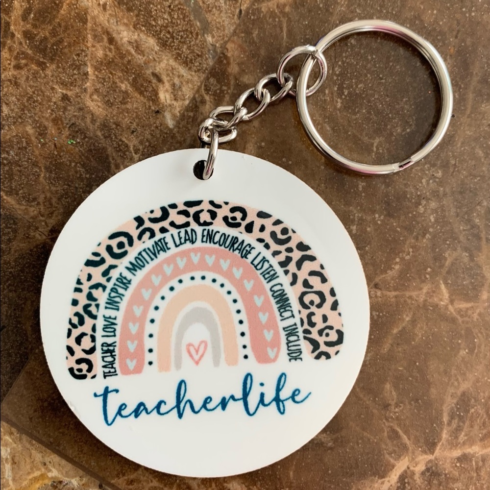 Teacher Life Keychain